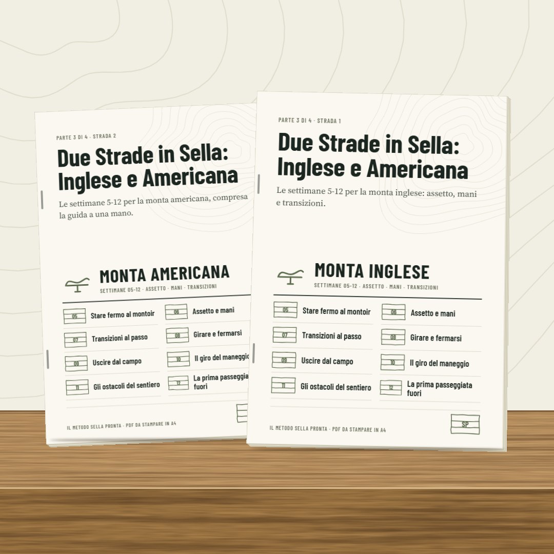 Due Strade in Sella: Inglese e Americana