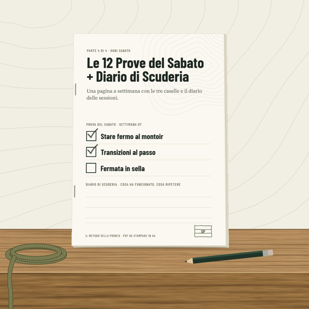 Le 12 Prove del Sabato + Diario di Scuderia