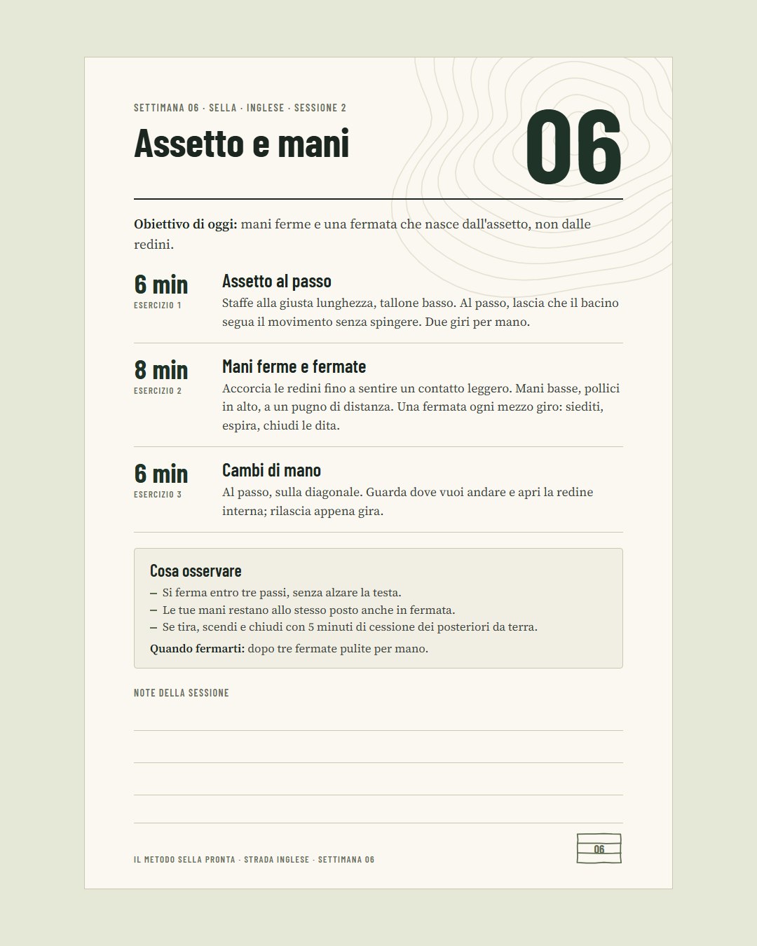 Settimana 06 · Inglese